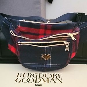 Kith for Bergdorf Goodman Astor Wool Plaid Waist B